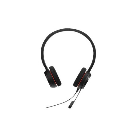 Jabra Evolve 20 UC stereo - Cuffie con microfono - over ear - cablato - USB