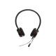 Jabra Evolve 30 II MS stereo - Cuffie con microfono - on-ear - cablato - jack 3,5 mm, USB-C - Certificato per Skype for Busines