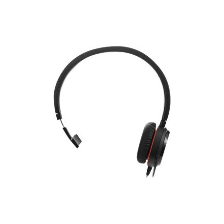 Jabra Evolve 30 II UC Mono - Cuffie con microfono - over ear - cablato - jack 3,5 mm