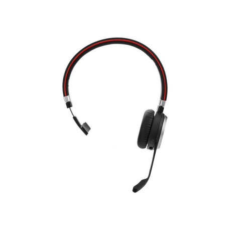 Jabra Evolve 65 SE UC Mono - Cuffie con microfono - over ear - Bluetooth - senza fili - USB - per Jabra Evolve- LINK 380a MS