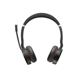 Jabra Evolve 75 SE UC Stereo - Cuffie con microfono - on-ear - Bluetooth - senza fili - eliminazione rumore attivata - USB - Zo