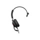 Jabra Evolve2 40 SE MS Mono - Cuffie con microfono - over ear - cablato - USB-C - isolamento dal rumore - Certificato per i tea