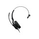 Jabra Evolve2 50 UC Mono - Cuffie con microfono - on-ear - Bluetooth - senza fili - eliminazione rumore attivata - USB-A - nero