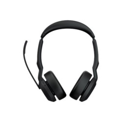 Jabra Evolve2 55 MS Stereo - Cuffie con microfono - on-ear - Bluetooth - senza fili - eliminazione rumore attivata - USB-C - ne