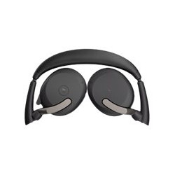 Jabra Evolve2 65 Flex MS Stereo - Cuffie con microfono - on-ear - Bluetooth - senza fili - eliminazione rumore attivata - USB-A