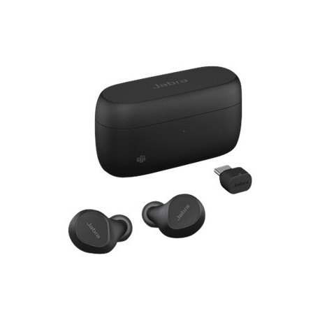 Jabra Evolve2 Buds MS - True wireless earphones con microfono - in-ear - Bluetooth - eliminazione rumore attivata - USB-C trami