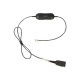 Jabra GN1216 - Cavo per cuffie - disconnessione rapida spina a RJ-9 maschio - 80 cm - per Avaya one-X Deskphone Edition 96XX- J