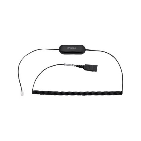 Jabra GN1218 AC Attenuation - Cavo per cuffie - disconnessione rapida spina - 2 m - per Cisco IP Phone 78XX, 88XX- BIZ 1500, 23