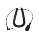 Jabra PC CORD - Cavo per cuffie - mini-jack maschio a disconnessione rapida - per BIZ 1500, 2300, 2400