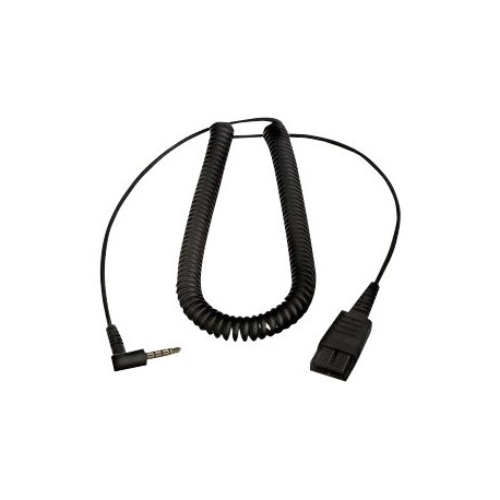 Jabra PC CORD - Cavo per cuffie - mini-jack maschio a disconnessione rapida - per BIZ 1500, 2300, 2400