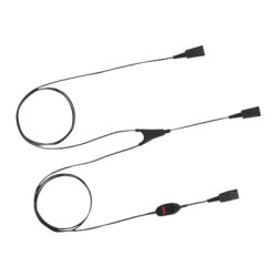 Jabra Supervisor Y-Cord - Ripartitore cuffia - disconnessione rapida a disconnessione rapida