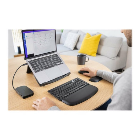 Kensington ErgoSoft Wrist Rest for Compact Keyboards - Poggia-polso per tastiera