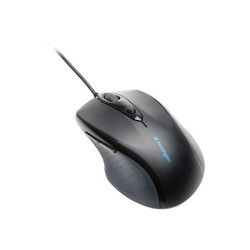 Kensington Pro Fit Full-Size - Mouse - per destrorsi - ottica - 5 pulsanti - cablato - USB - nero