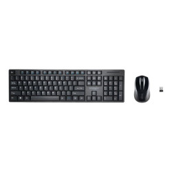 Kensington Pro Fit Low-Profile Desktop Set - Set mouse e tastiera - senza fili - 2.4 GHz