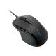 Kensington Pro Fit Mid-Size - Mouse - per destrorsi - ottica - 5 pulsanti - cablato - USB - nero