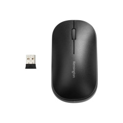 Kensington SureTrack Dual Wireless Mouse - Mouse - ottica - 4 pulsanti - senza fili - 2.4 GHz, Bluetooth 3.0, Bluetooth 5.0 LE 