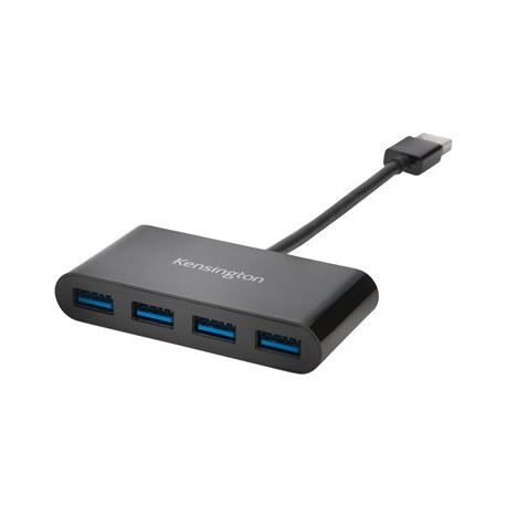 Kensington UH4000 - Hub - 4 x SuperSpeed USB 3.0 - desktop