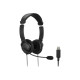 Kensington USB Hi-Fi Headphones - Cuffie con microfono - on-ear - cablato - USB