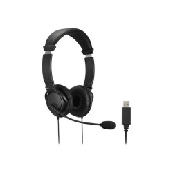 Kensington USB Hi-Fi Headphones - Cuffie con microfono - on-ear - cablato - USB