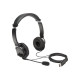 Kensington USB Hi-Fi Headphones with Mic - Cuffie con microfono - on-ear - cablato - USB-A - nero