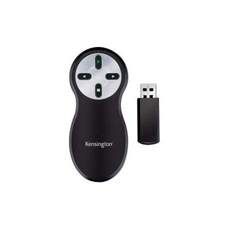 Kensington Wireless Presenter Remote 2.4Ghz - Telecomando presentazioni - 4 pulsanti - RF