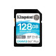 Kingston Canvas Go! Plus - Scheda di memoria flash - 128 GB - Video Class V30 / UHS-I U3 / Class10 - UHS-I SDXC