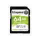 Kingston Canvas Select Plus - Scheda di memoria flash - 64 GB - Video Class V10 / UHS-I U1 / Class10 - UHS-I SDXC