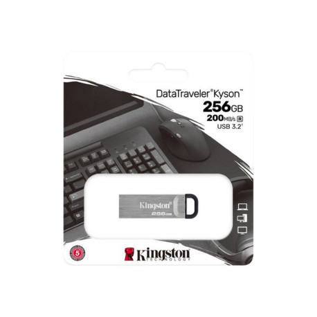 Kingston DataTraveler Kyson - Chiavetta USB - 256 GB - USB 3.2 Gen 1