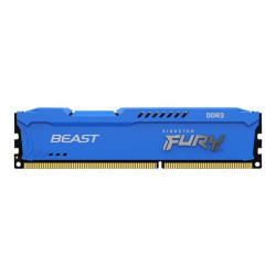 Kingston FURY Beast - DDR3 - kit - 16 GB: 2 x 8 GB - DIMM a 240 pin - 1600 MHz / PC3-12800 - CL10 - 1.5 V - senza buffer - non 