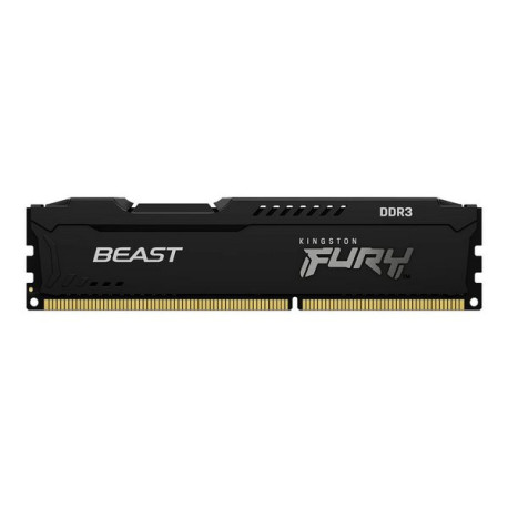 Kingston FURY Beast - DDR3 - kit - 16 GB: 2 x 8 GB - DIMM a 240 pin - 1600 MHz / PC3-12800 - CL10 - 1.5 V - senza buffer - non 