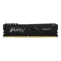 Kingston FURY Beast - DDR4 - kit - 128 GB: 4 x 32 GB - DIMM 288-PIN - 2666 MHz / PC4-21300 - CL16 - 1.2 V - senza buffer - non 