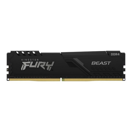 Kingston FURY Beast - DDR4 - kit - 128 GB: 4 x 32 GB - DIMM 288-PIN - 3600 MHz / PC4-28800 - CL18 - 1.35 V - senza buffer - non