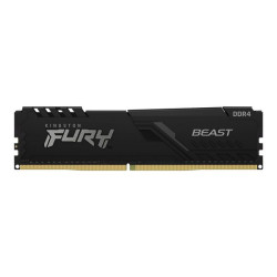 Kingston FURY Beast - DDR4 - kit - 32 GB: 2 x 16 GB - DIMM 288-PIN - 3733 MHz / PC4-29800 - CL19 - 1.35 V - senza buffer - non 