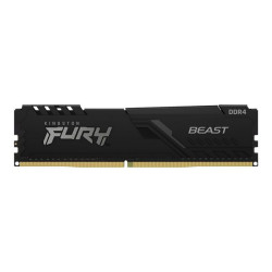 Kingston FURY Beast - DDR4 - modulo - 8 GB - DIMM 288-PIN - 2666 MHz / PC4-21300 - CL16 - 1.2 V - senza buffer - non ECC - nero