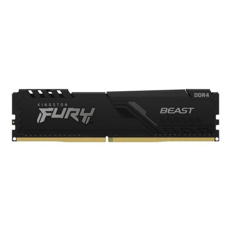 Kingston FURY Beast - DDR4 - modulo - 8 GB - DIMM 288-PIN - 2666 MHz / PC4-21300 - CL16 - 1.2 V - senza buffer - non ECC - nero