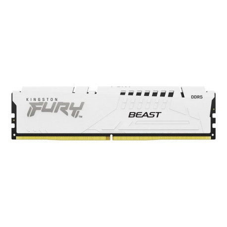 Kingston FURY Beast - DDR5 - kit - 128 GB: 4 x 32 GB - DIMM 288-PIN - 5200 MHz / PC5-41600 - CL40 - 1.25 V - on-die ECC