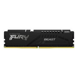 Kingston FURY Beast - DDR5 - kit - 32 GB: 2 x 16 GB - DIMM 288-PIN - 4800 MHz / PC5-38400 - CL38 - 1.1 V - senza buffer - on-di