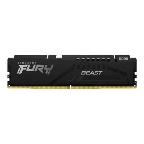 Kingston FURY Beast - DDR5 - kit - 32 GB: 2 x 16 GB - DIMM 288-PIN - 5200 MHz / PC5-41600 - CL40 - 1.25 V - senza buffer - on-d