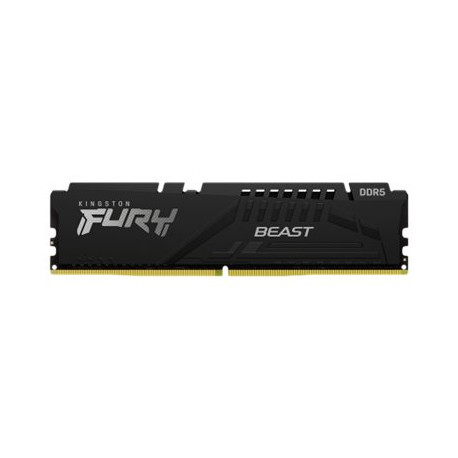 Kingston FURY Beast - DDR5 - kit - 64 GB: 2 x 32 GB - DIMM 288-PIN - 6000 MHz / PC5-48000 - CL40 - 1.35 V - senza buffer - on-d