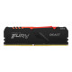 Kingston FURY Beast RGB - DDR4 - kit - 128 GB: 4 x 32 GB - DIMM 288-PIN - 2666 MHz / PC4-21300 - CL16 - 1.2 V - senza buffer - 