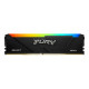 Kingston FURY Beast RGB - DDR4 - modulo - 16 GB - DIMM 288-PIN - 2666 MHz - CL16 - 1.2 V - senza buffer - on-die ECC - nero