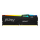 Kingston FURY Beast RGB - DDR5 - kit - 32 GB: 2 x 16 GB - DIMM 288-PIN - 6000 MHz / PC5-48000 - CL36 - 1.35 V - senza buffer - 