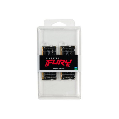 Kingston FURY Impact - DDR4 - kit - 64 GB: 2 x 32 GB - SO DIMM 260-pin - 3200 MHz / PC4-25600 - CL20 - 1.2 V - senza buffer - n