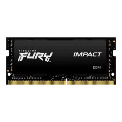 Kingston FURY Impact - DDR4 - modulo - 16 GB - SO DIMM 260-pin - 2666 MHz / PC4-21300 - CL15 - 1.2 V - senza buffer - non ECC -