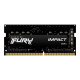 Kingston FURY Impact - DDR4 - modulo - 32 GB - SO DIMM 260-pin - 3200 MHz / PC4-25600 - CL20 - 1.2 V - senza buffer - non ECC -