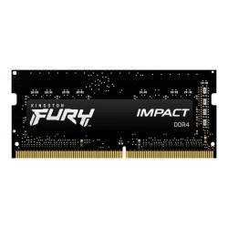 Kingston FURY Impact - DDR4 - modulo - 8 GB - SO DIMM 260-pin - 3200 MHz / PC4-25600 - CL20 - 1.2 V - senza buffer - non ECC - 