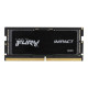 Kingston FURY Impact - DDR5 - kit - 16 GB: 2 x 8 GB - SO DIMM 262-pin - 4800 MHz / PC5-38400 - CL38 - 1.1 V - senza buffer - on