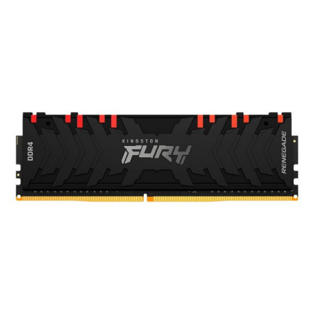 Kingston FURY Renegade RGB - DDR4 - modulo - 16 GB - DIMM 288-PIN - 3200 MHz / PC4-25600 - CL16 - 1.35 V - senza buffer - non E