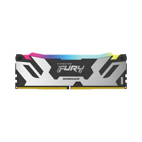 Kingston FURY Renegade RGB - DDR5 - kit - 32 GB: 2 x 16 GB - DIMM 288-PIN - 6000 MHz / PC5-48000 - CL32 - 1.35 V - senza buffer