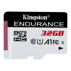 Kingston High Endurance - Scheda di memoria flash - 32 GB - A1 / UHS-I U1 / Class10 - UHS-I microSDHC